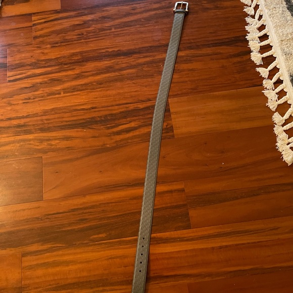 Gucci Grey Leather Belt - Picture 4 of 6